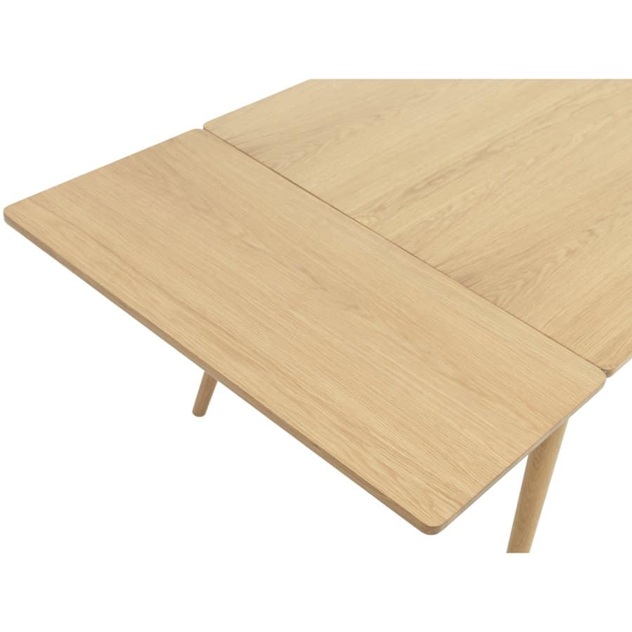 Shenzhen Udtræksbord Egetræ Finér L90 135Xb45Xh5Cm