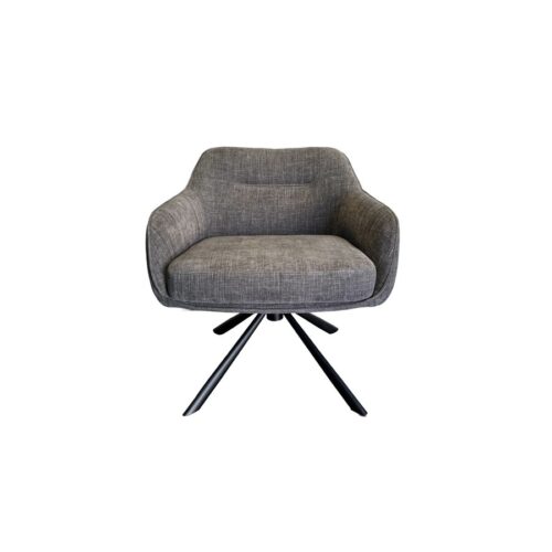 Tianjin Loungestol Grafitgrå Polyesterstof B74Xh85Xd77Cm