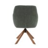 Tianjin Spisebordsstol Skovgrøn Polyester Egetræ B59Xh87Xd65Cm