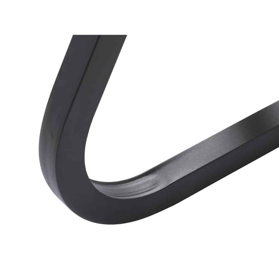 Toronto Spisebord Egetræ Sort Metal Ø120Xh75Cm