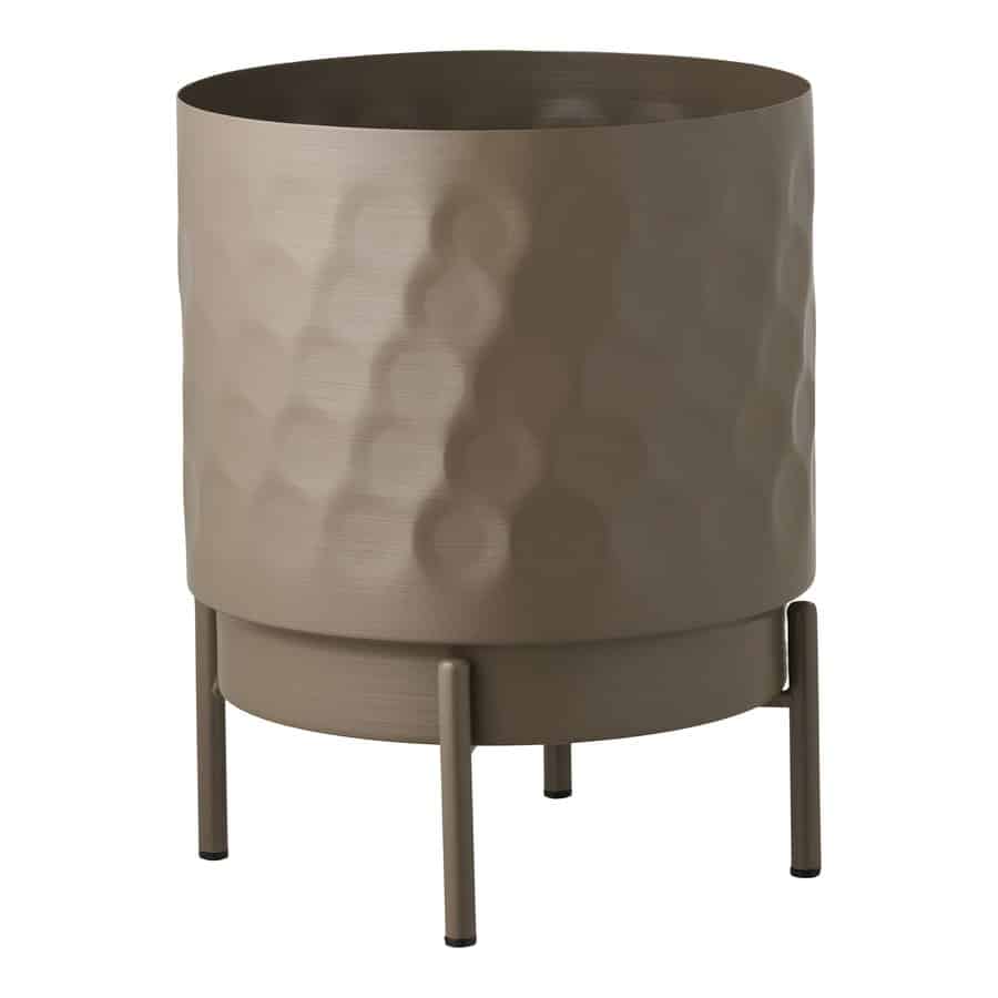 Urtepotte Stål Brun Ø21Xh26Cm