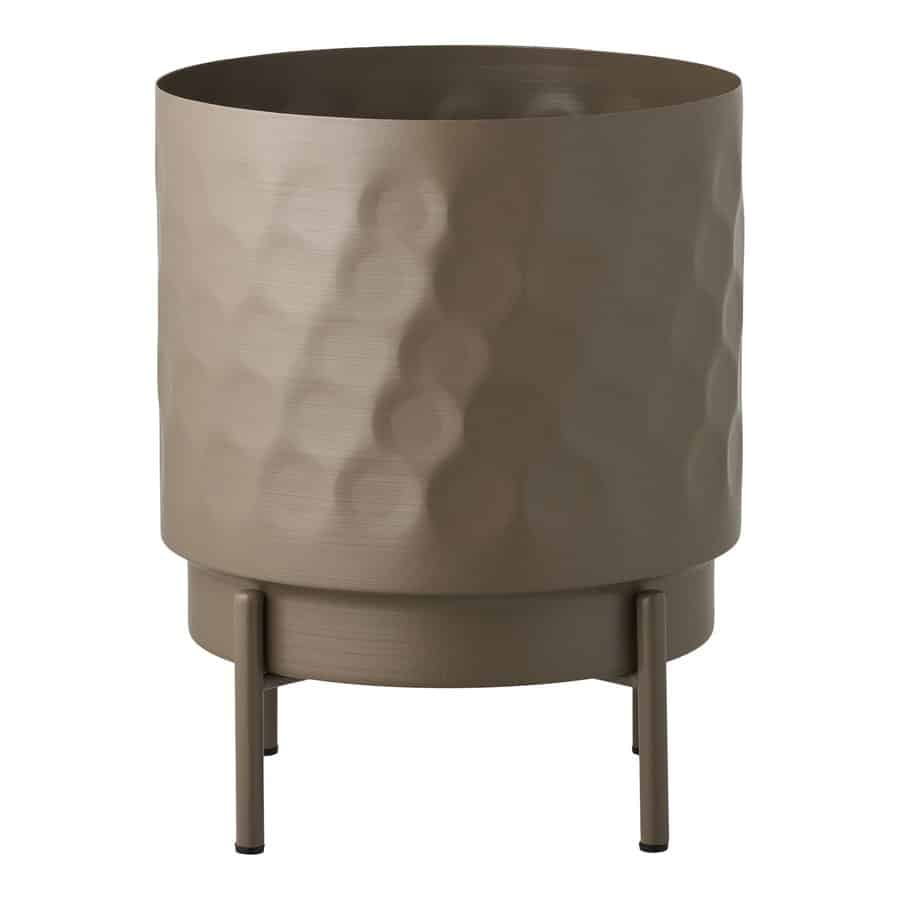 Urtepotte Stål Brun Ø21Xh26Cm