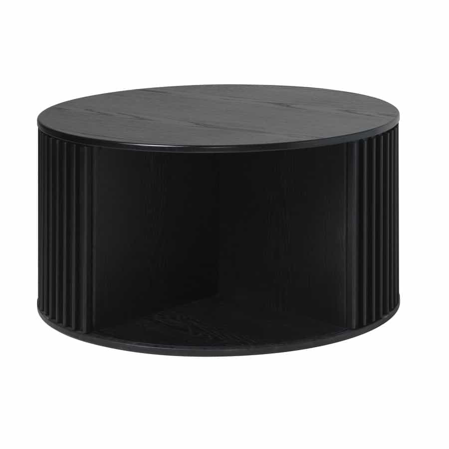 Velbert Sofabord Egetræ Mdf Ø85Xh45Cm