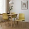 Liv Spisebordsstol i Plastik med Metalben fra Lexpo Living | Flere Farver