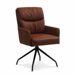 Cognac Semi Aniline Leather