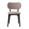 hameln-spisebordsstol-i-sandfarvet-stof-med-mrk-espresso-egetrs-stel-f-50120304-3 Hameln Spisebordsstol Sandfarvet Stof Mørk Espresso