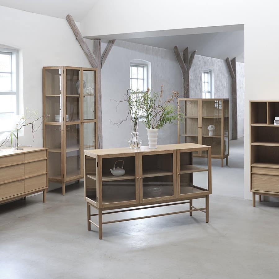 marl-reol-i-egetr-fra-unique-furniture-b901xh140xd40cm-48490200-1 Marl Reol Egetræ B90 1Xh140Xd40Cm