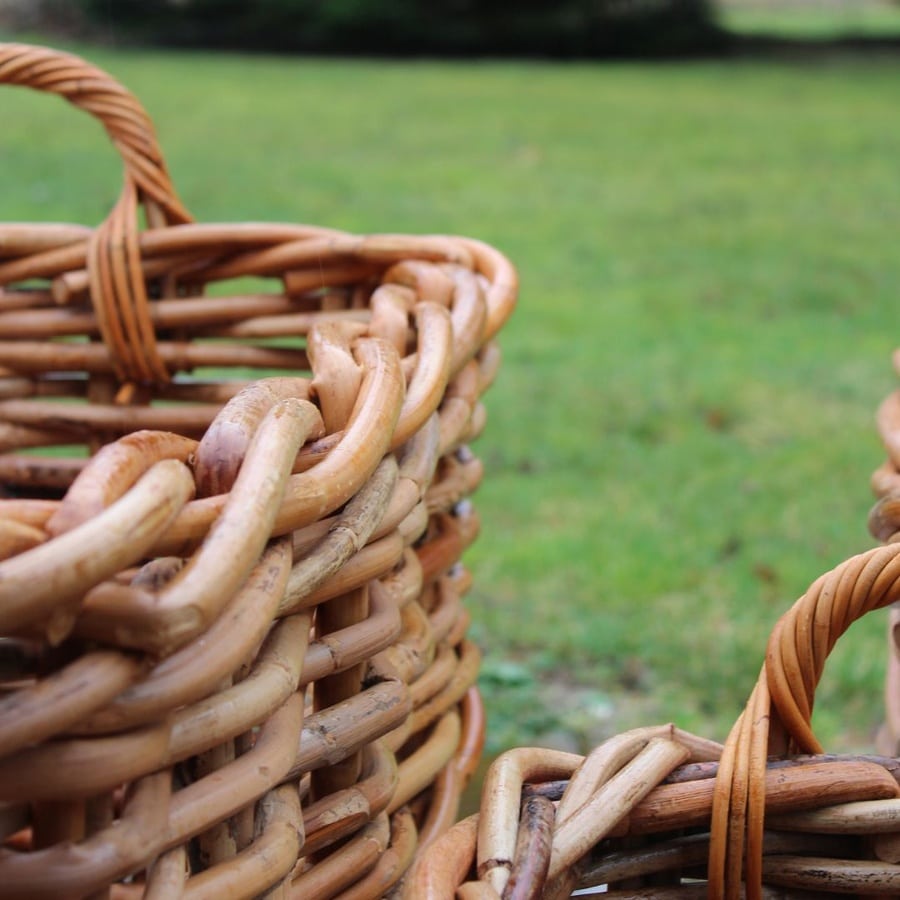 Kurvesæt 161 - Sæt Af 3 Kurve I Naturflet Fra Hundevad & Co - 1523