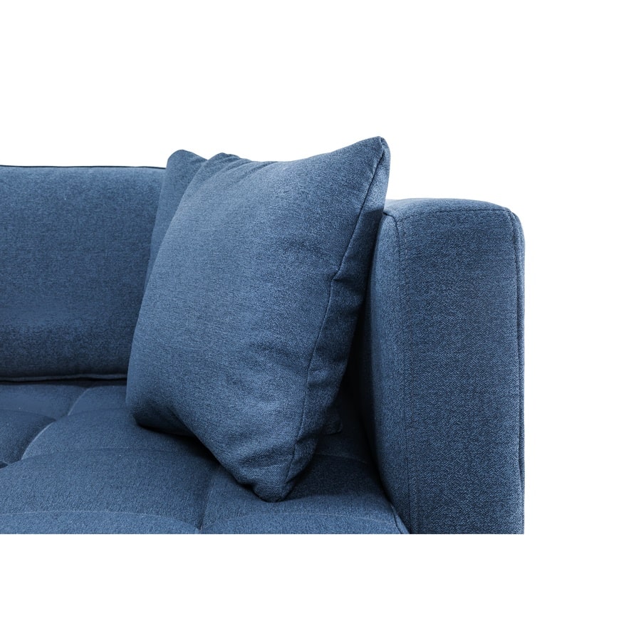 Matteo Vendbar Chaiselong Sofa I Blå Faro Stof Fra Hundevad & Co - 1560