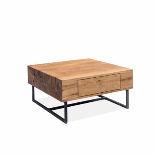 Sigurd Sofabord I Egetræ Fra Hundevad & Co | 80X80Cm - 2153