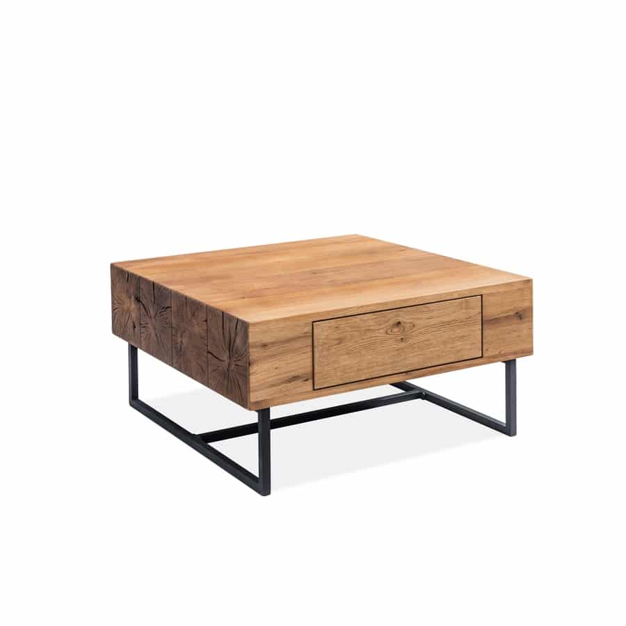 2153-Sigurd-2153-2-1 Sigurd Sofabord I Egetræ Fra Hundevad & Co | 80X80Cm - 2153