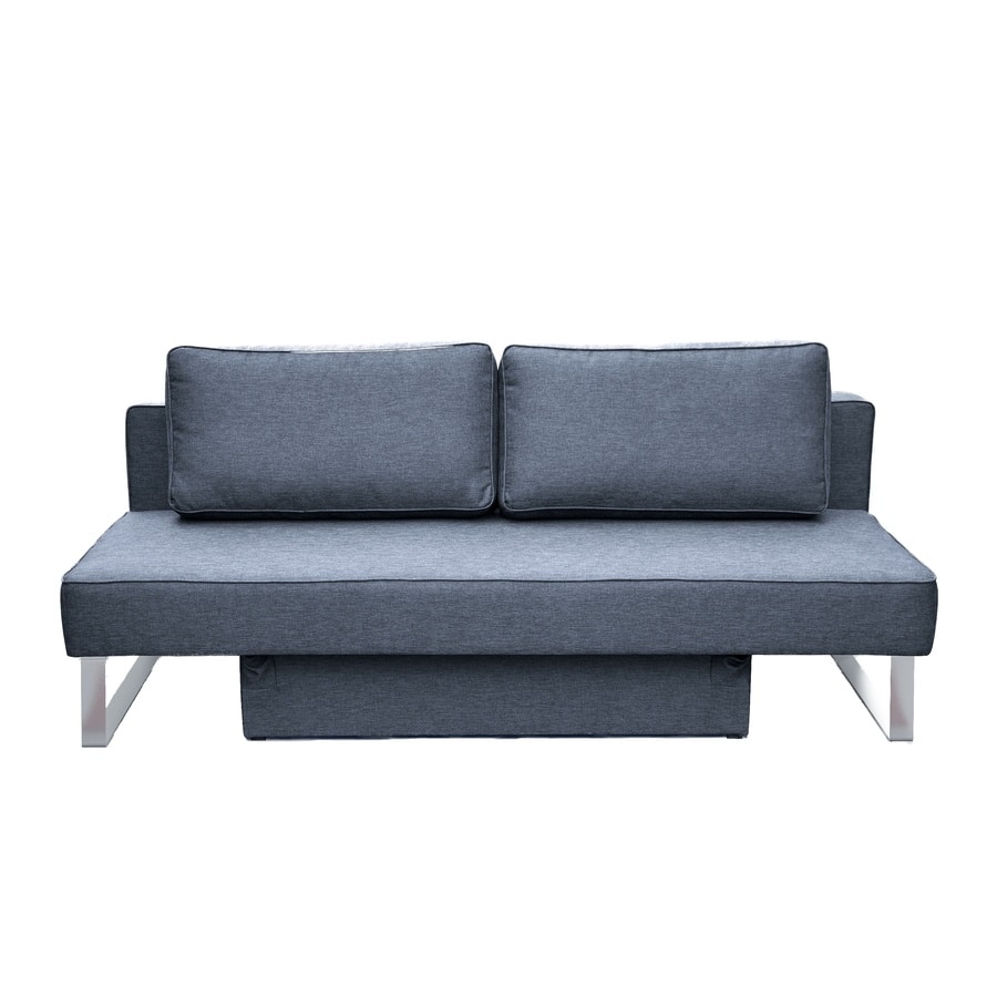 Cama Sovesofa I Gråt Stof (Neve 90) Med Bonell Fjedre Fra Hundevad & Co - 3035