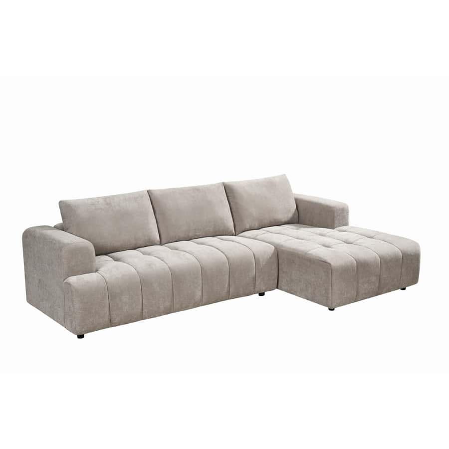 Oswald Sofa Med Højrevendt Chaiselong I Stof Wind 11 Fra Hundevad & Co | B276Xd159Xh87Cm - 3402
