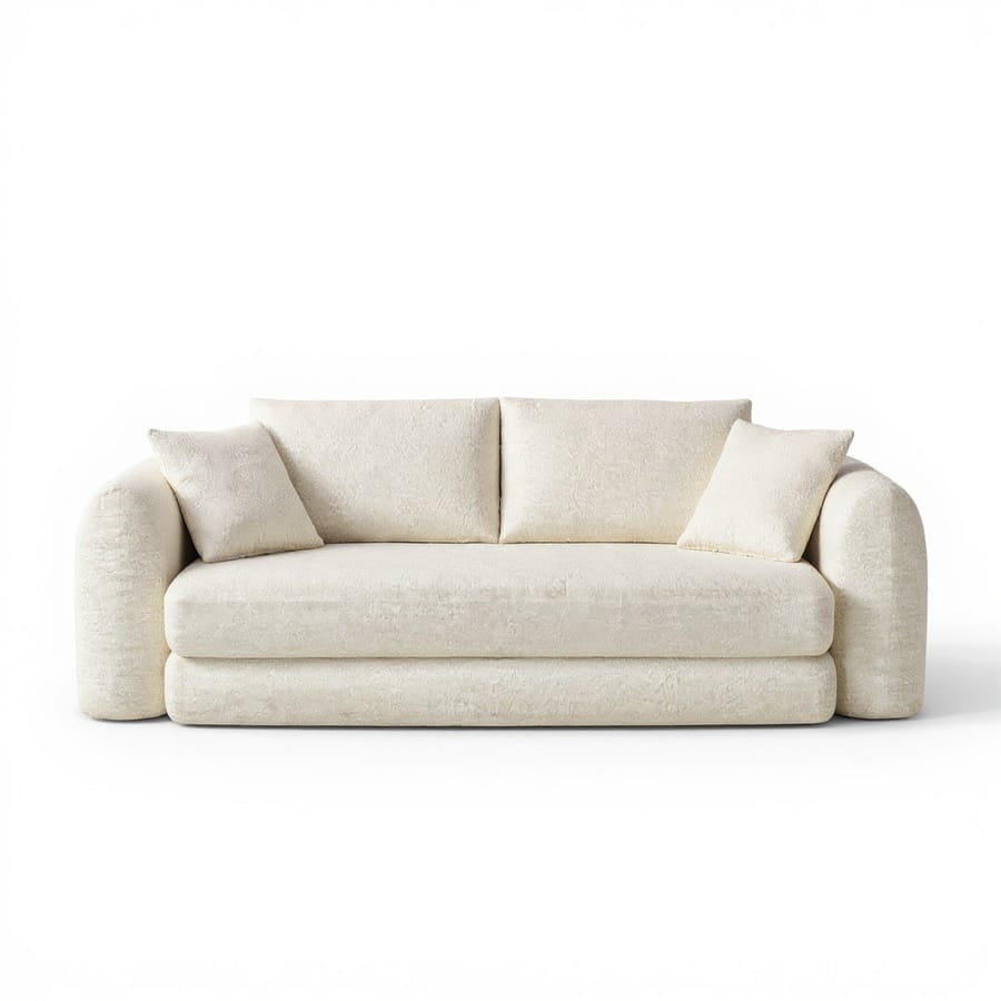 Cloud Sovesofa I Lys Brun Vinci 26 Stof Fra Hundevad & Co - 3751