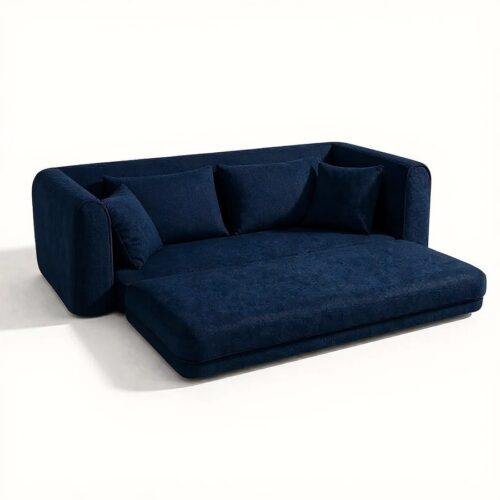 Cloud Sovesofa I Vinci 17 Stof - Mørk Blå Fra Hundevad & Co - 3754