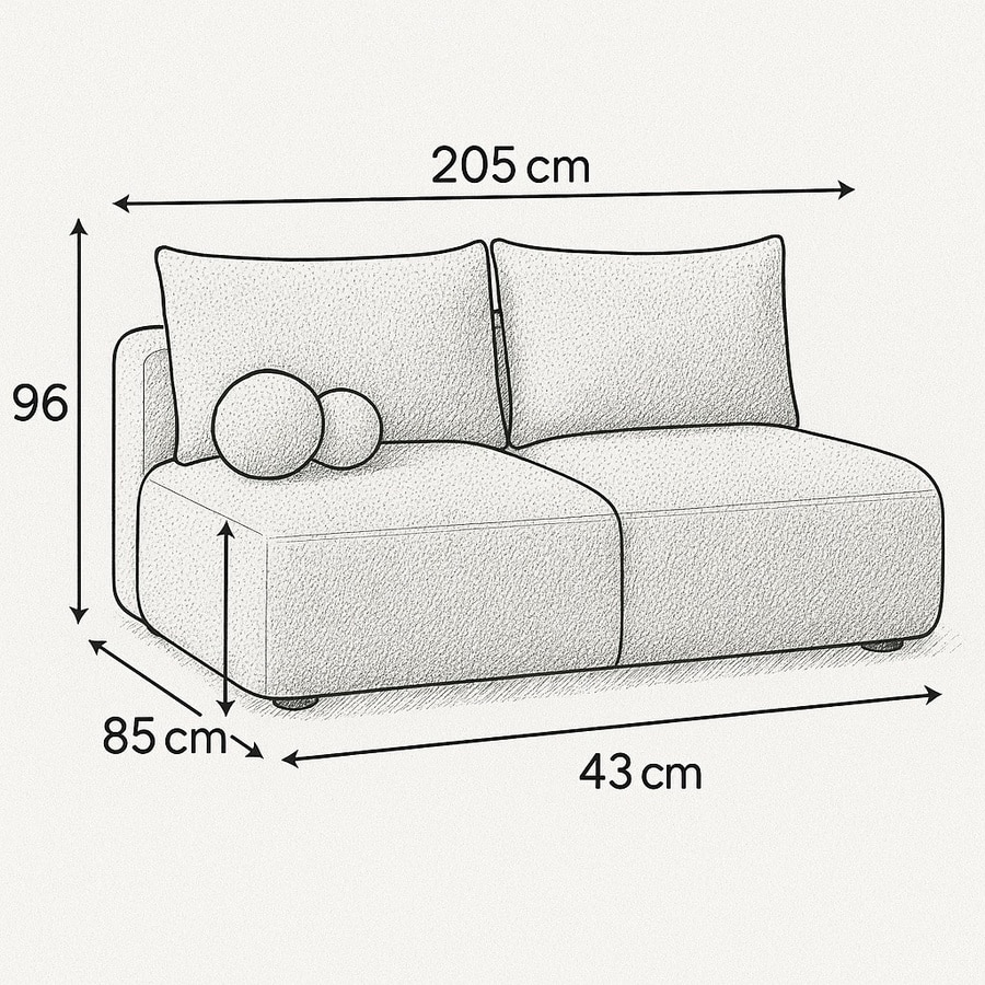 3757-C7C57448-859A-48CF-9E83-D897A110DF95-1 Sora 3 Personers Sovesofa I Quelle Stof Fra Hundevad & Co - 3757
