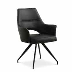 Sort Semi Aniline Leather