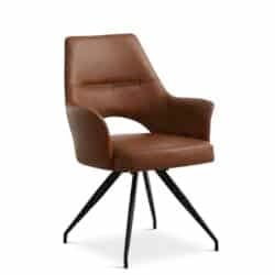Cognac Semi Aniline Leather