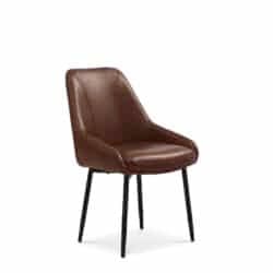 Cognac Semi Aniline Leather