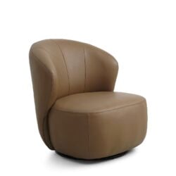 Cognac Semi Aniline Leather