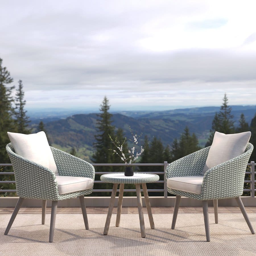 bergen-bistrost-i-gr-pe-flet-med-aluminium-stel-fra-unique-furniture-80250000-2 Bergen Bistrosæt Grå Pe Flet Aluminium