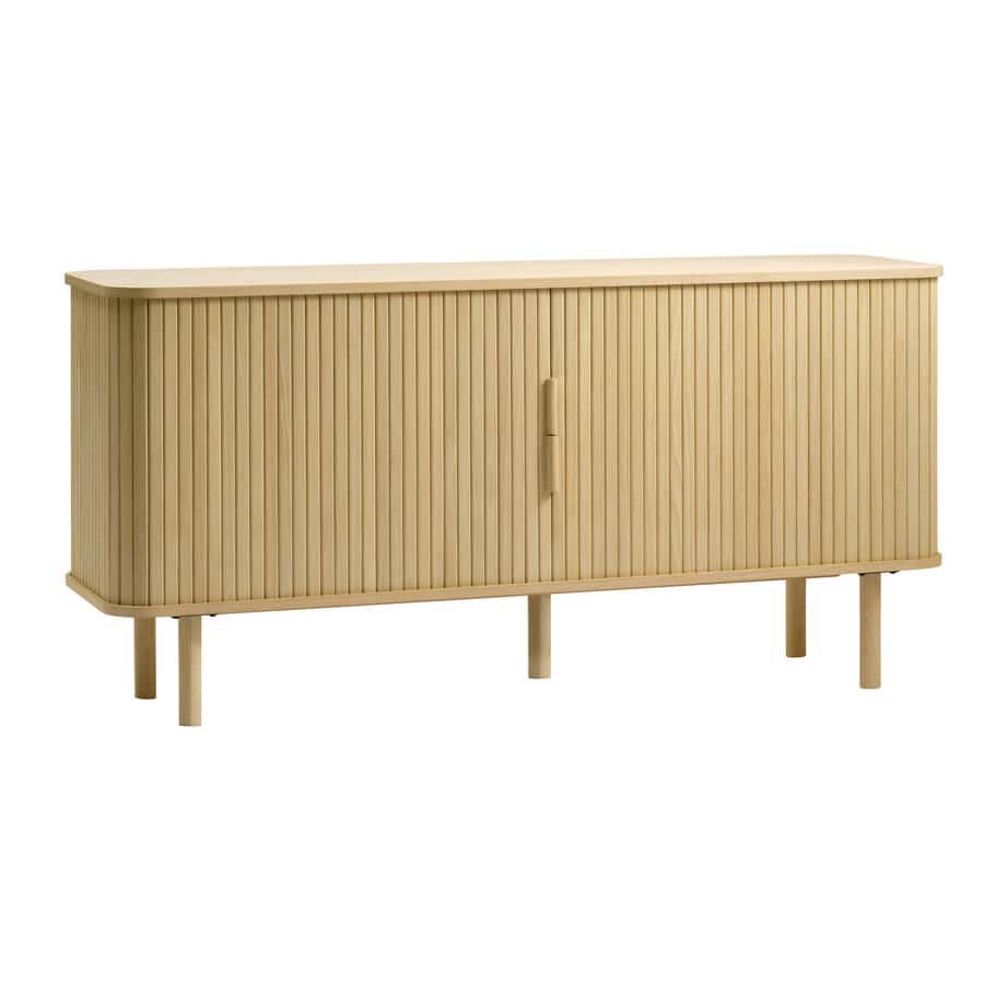 Harbin Skænk Natur Egetræ B160Xh76Xd45Cm