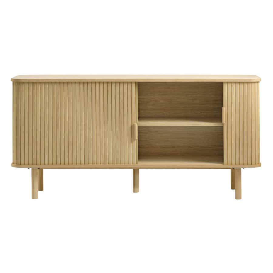 Harbin Skænk Natur Egetræ B160Xh76Xd45Cm