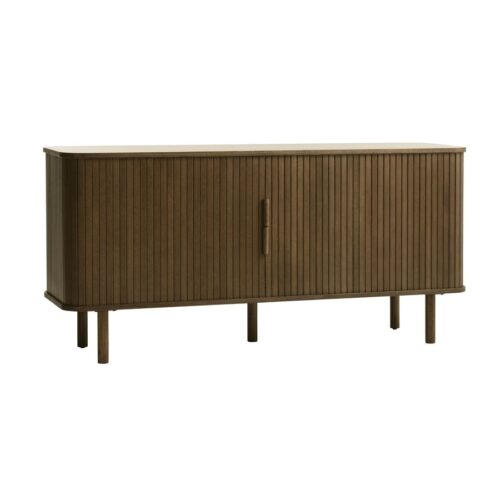 Harbin Skænk Røget Egetræsfinér B160Xh76Xd45Cm