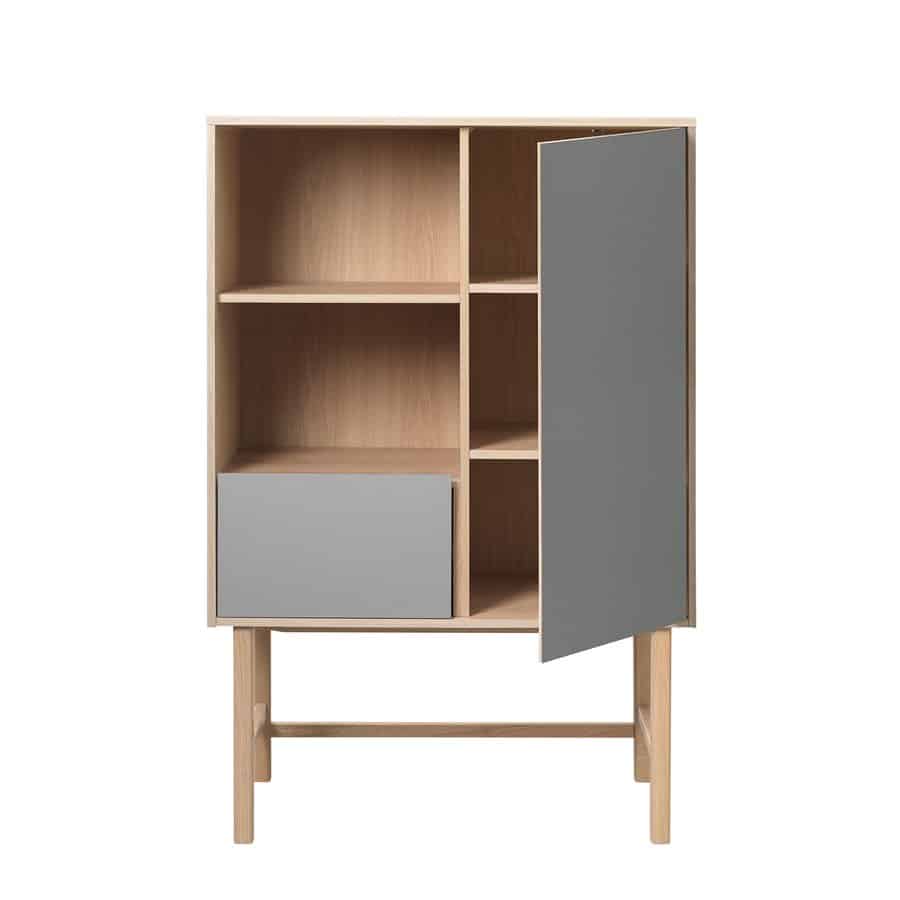 Lima Skab Hvid Mdf B80Xh100Xd40Cm