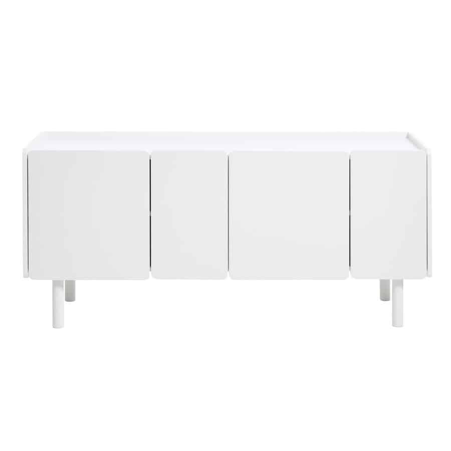 Lima Skænk Hvid Mdf Metal Ben