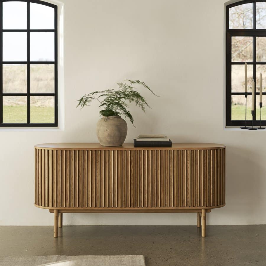 Madrid Skænk Egetræsfinér B160Xh73Xd45Cm