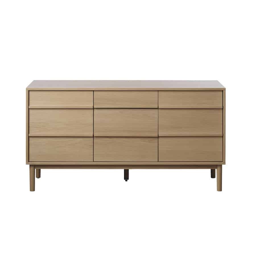 marl-sknk-i-naturlig-egetrsfinr-fra-unique-furniture-b1402xd43xh75cm-48450200-3 Marl Skænk Naturlig Egetræsfinér B140 2Xd43Xh75Cm