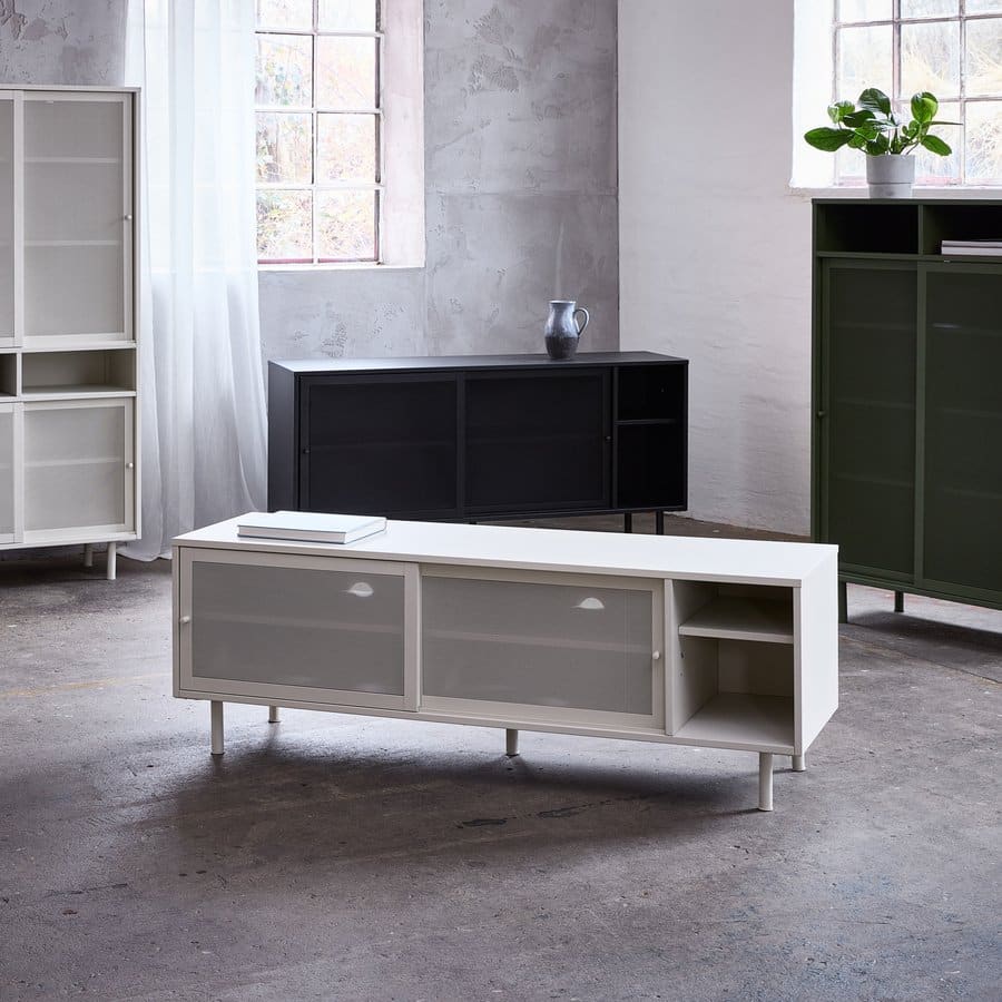 Norderstedt Skab Olivengrøn Stål B90Xh180Xd40Cm