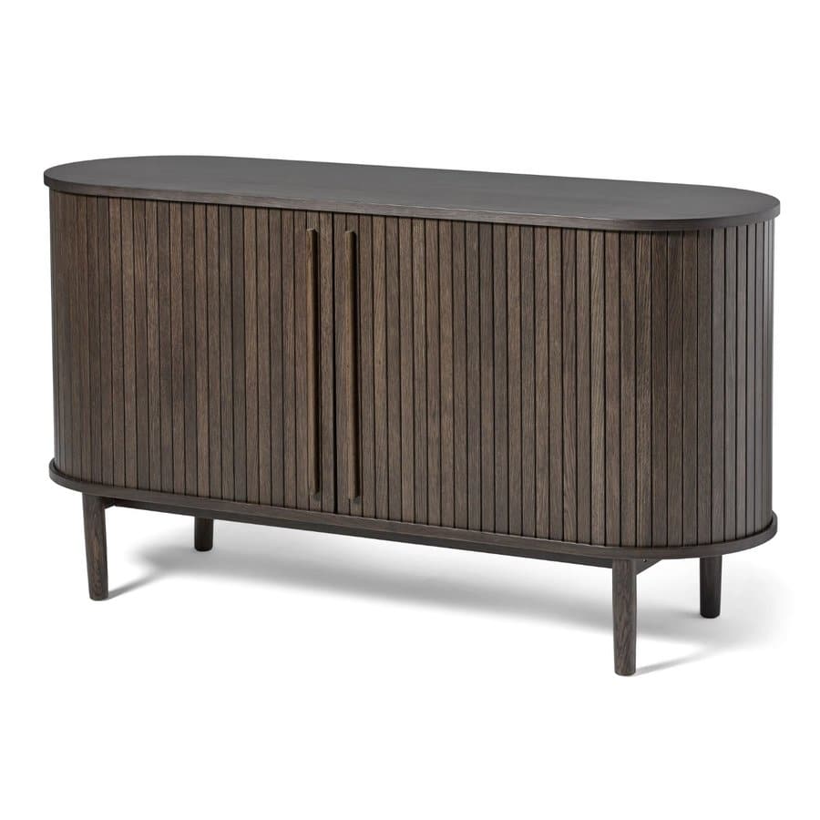 Saarbrücken Skænk Mørk Espresso Egetræsfinér B140Xh76Xd45Cm
