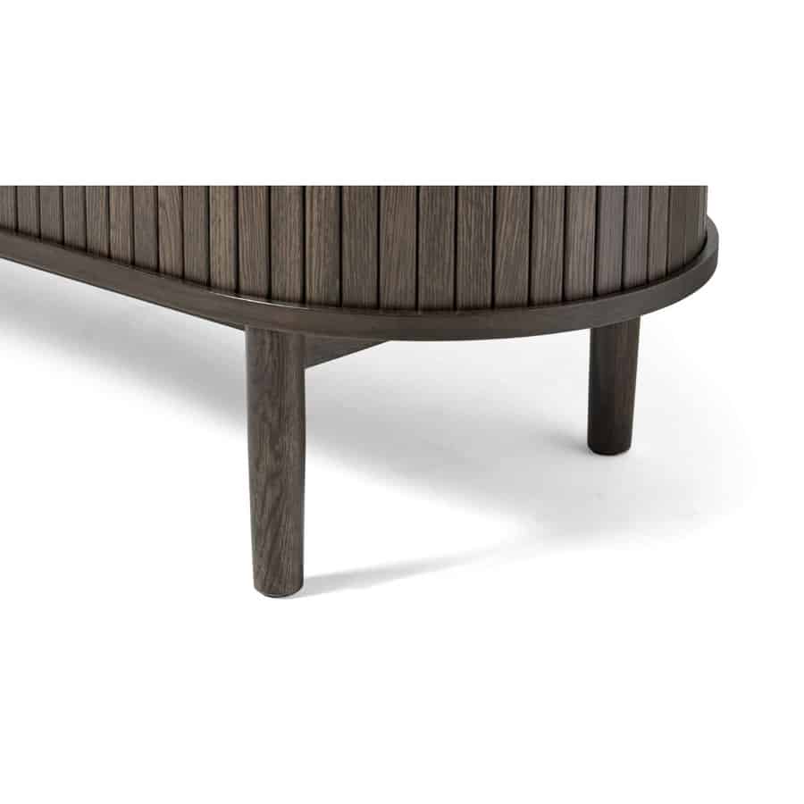 Saarbrücken Skænk Mørk Espresso Egetræsfinér B140Xh76Xd45Cm
