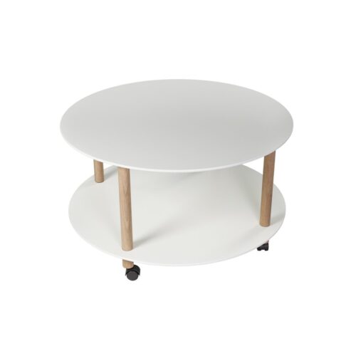 San Francisco Rullebord Hvid Top Ubehandlet