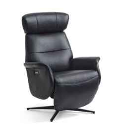 Sort Semi Aniline Leather