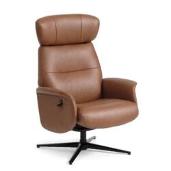 Cognac Semi Aniline Leather