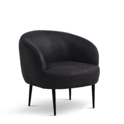 Sort Micro Leather Bull