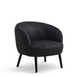 Sort Micro Leather Bull