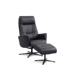 Sort Semi Aniline Leather
