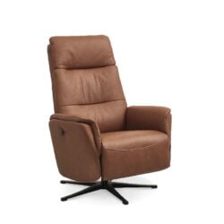 Cognac Semi Aniline Leather