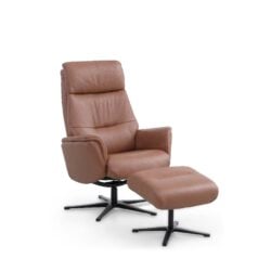 Cognac Semi Aniline Leather