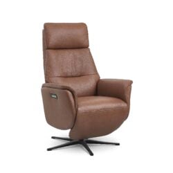 Cognac Semi Aniline Leather