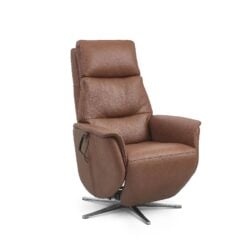 Cognac Semi Aniline Leather
