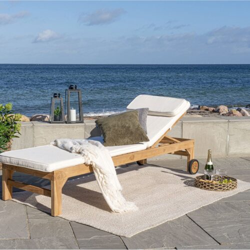 Andorra Solvognshynde I Hvid Bomuld Fra