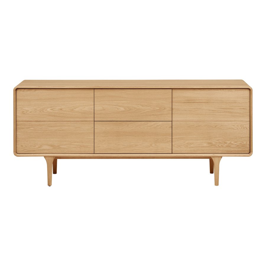 Darwin Skænk Natur Egetræ L180Xb45Xh75 Cm