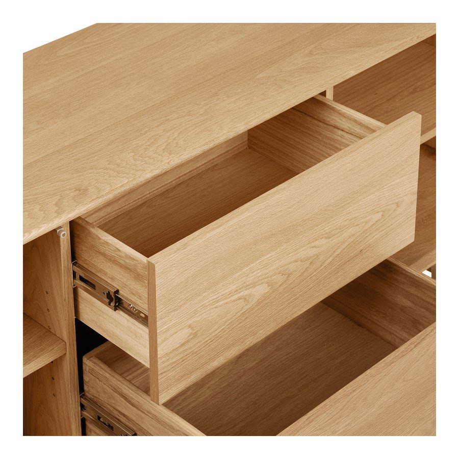 Darwin Skænk Natur Egetræ L180Xb45Xh75 Cm