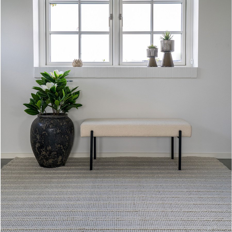 Dehli Tæppe I Uld Og Bomuld