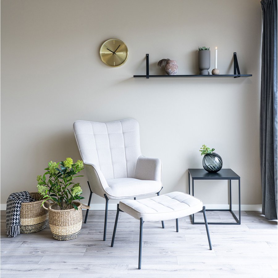 forno-trhylde-med-sorte-lderstropper-fra-house-nordic-120x20-4292016-1 Forno Træhylde Med Sorte Læderstropper Fra